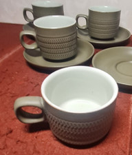 Denby Chevron Cup and Saucer x