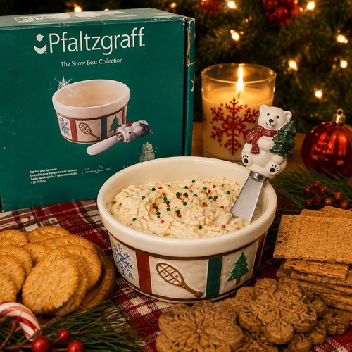 Pfaltzgraff snow bear - snow,