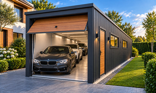 Metal garage 3 5m - x, ft