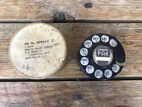 Vintage strowger pax - pax, black
