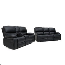 Leather Recliner Sofa Set 3+2
