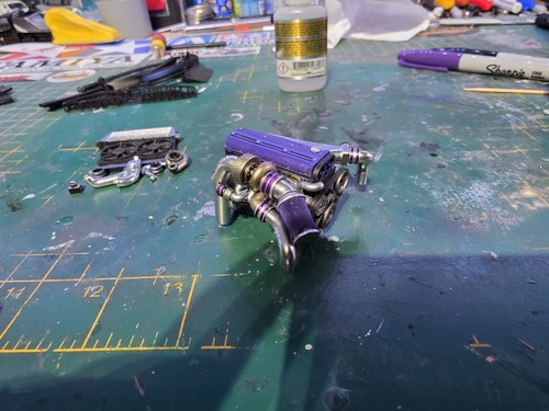 Scale 2jz engine - engine, resin