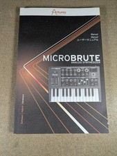 Instruction Manual for Arturia MicroBrute  Synthesiser User Guide
