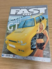 FAST CAR Magazine December 2000 RARE (1116) Jade R5 GTT Cavalier GSi 2000