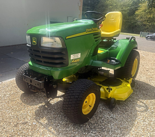 John deere x495 diesel - deere, ride-on