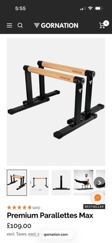 Gornation parallettes - gornation,