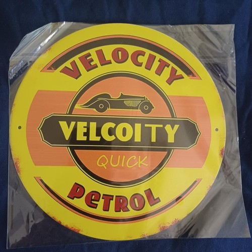 Round metal sign man cave - metal,