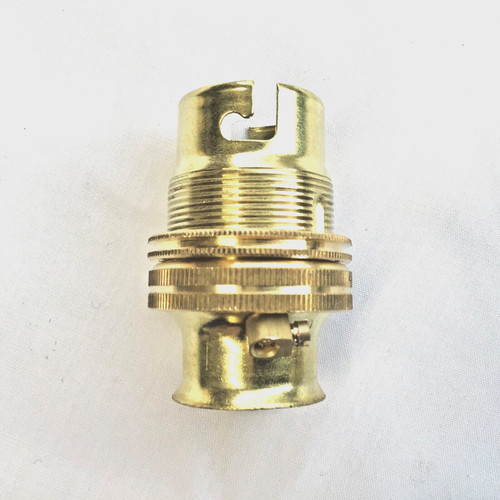 Brass conduit mount - brass, lamp