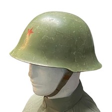 Serbian - Yugoslavian Armed Forces OD Steel Helmet