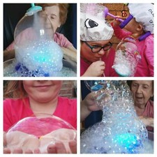 Blow Bubbles & Foam Maker  -