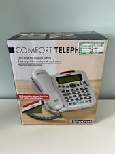 Extra Large Button Telephone Silvercrest Comfort PAT Tested and Hearing Aid Comp