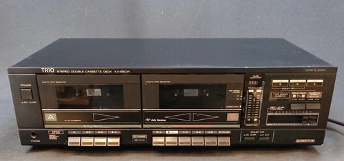 Trio 65cw twin cassette - kx-65cw,