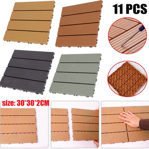 Interlocking deck tiles - interlocking,