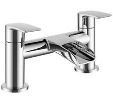 Deck mounted waterfall bath - waterfall,