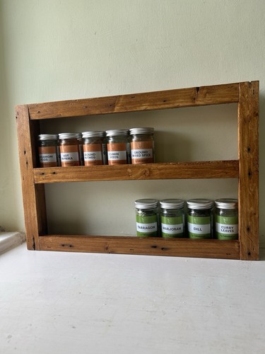 Rustic handmade herb and - herb, spice