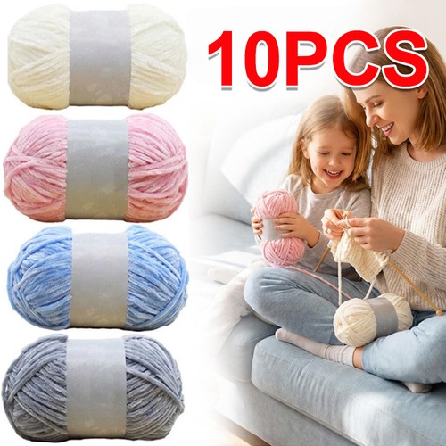 10x 100g skein shiny chunky - 10x,