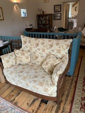 Ercol Renaissance High Back Two Seater Sofa Vgc Plus Delivery