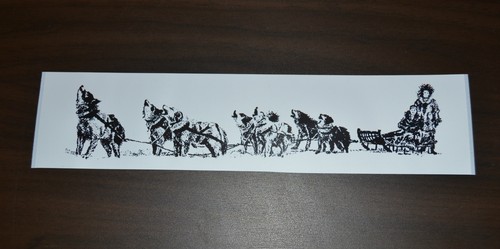 Printed sled dog - 1,