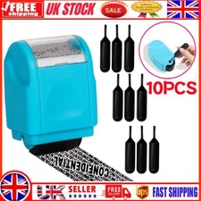 10Pc/Set ID Theft Protection Stamp Security Data Defender Protect Privacy Roller