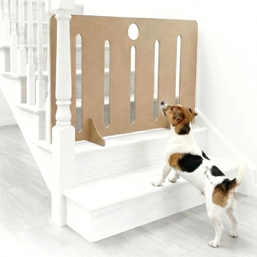 Dog stopper for stairs gate - stopper,