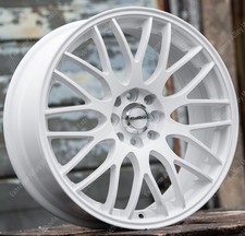 Alloy Wheels 15" Motion For Opel Vauxhall Crossland Frontera 24 On 4x108 White