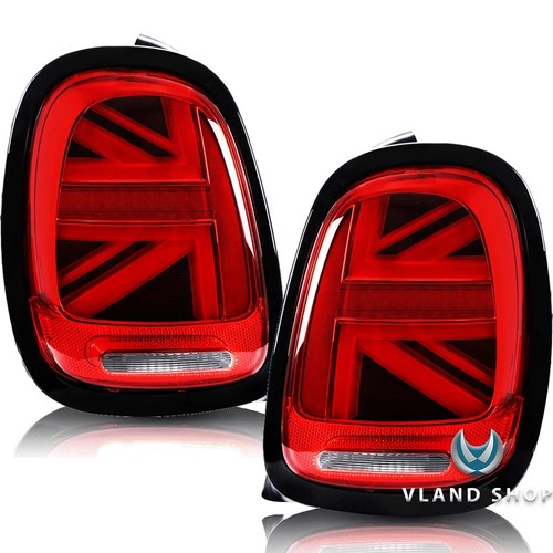 Red full led rear lights - red,