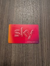 Sky Freesat Viewing Card Red  