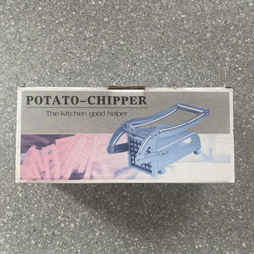 Potato chipper with two - chipper,