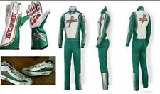 Tony Kart Digital Printed Go Kart Race Suit Level 2 Approved with Shoes & Gloves