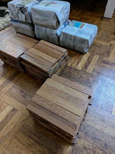 Reclaimed finger teak - reclaimed,