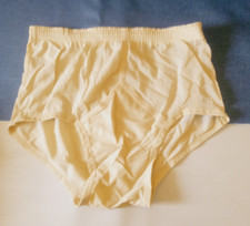 JOCKEY Vintage 100% Nylon Tricot Y-Front Brief. Medium (32-34) Sheer Yellow NWOT