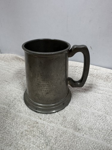 Antique pewter tankard - pewter, 2.5x4