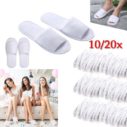 20pairs open toe - toe, toweling