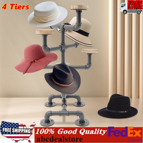 Tiers industrial hat display - 4,