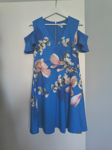 Ted baker blue floral dress - baker,