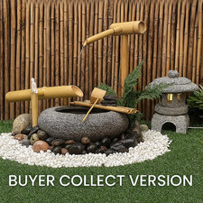 Japanese Stone Tsukubai Water