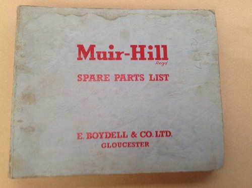 Muir hill bd8 tractor shovel - muir,