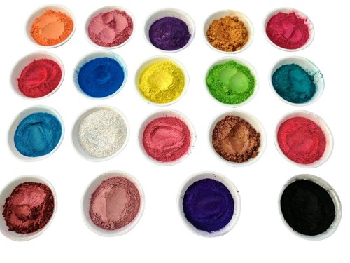 Mica powder colour pigment - powder,