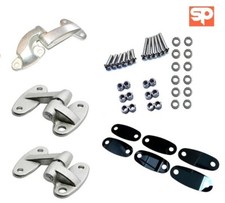 Rear Door Hinge Kit & Stainless Fixings for Land Rover Defender 90 110 83-16