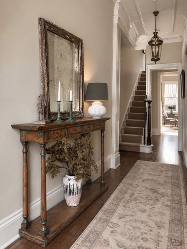 Verdigris oak drawer hall - 4,