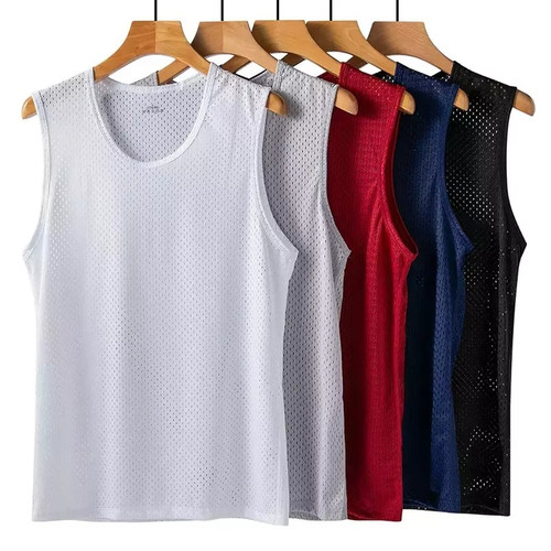 New ice silk - mesh, vest
