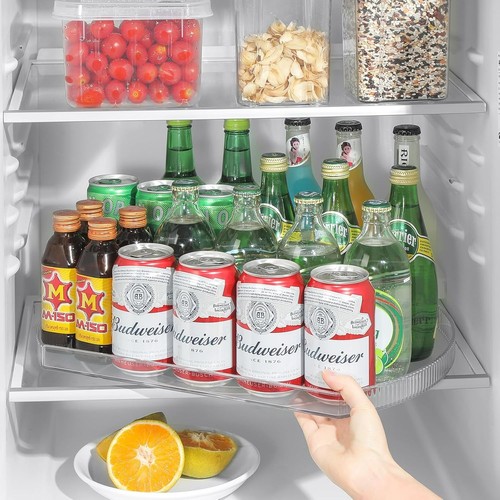 Piece clear lazy susan - 1,
