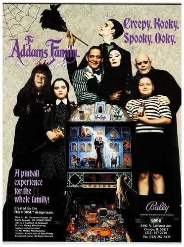 Vintage 1991 the addams - vintage,
