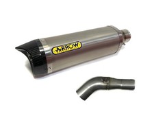 Suzuki GSR 750 2011-2016 11-16 Exhaust Slip On Short ARROW Titan Carbon end
