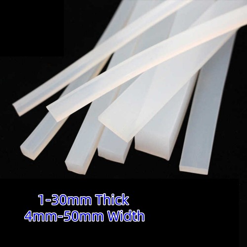 Solid silicone square bar - solid,