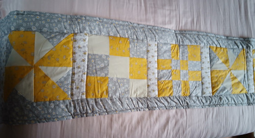 Handmade quilted bed - handmade,