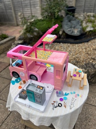 Barbie campervan excellent - campervan,