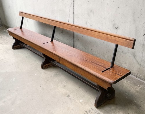 Antique reversible pitch pine - reversible,
