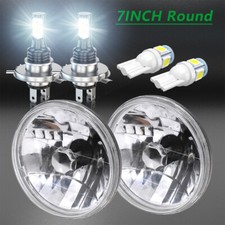 Pair 7" Inch Round LED
