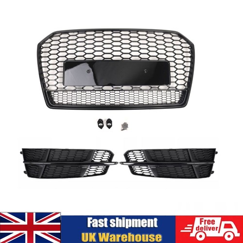 Front fog light grill - front, +